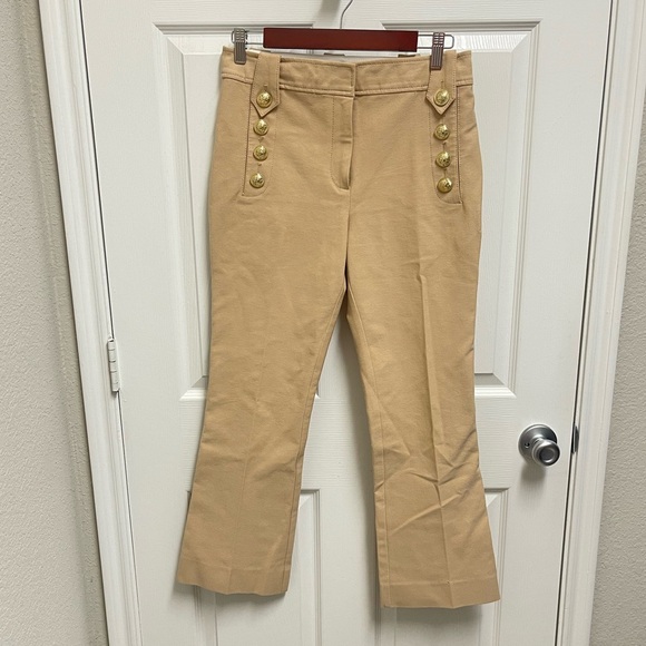 crop flare dress pants 27